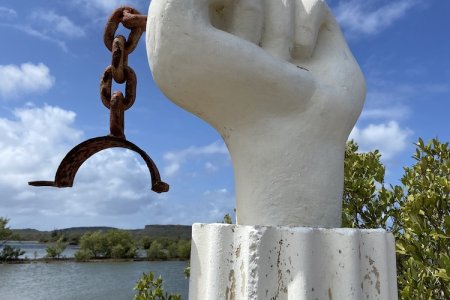 Momument van de slavenopstand